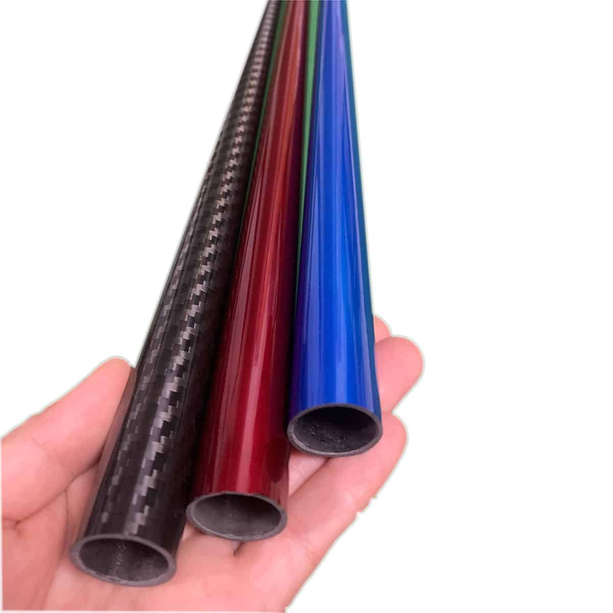 Pro Taper Filled with Foam 12.0 mm BLANK Carbon Fiber Pool Cue Shaft Tubes 