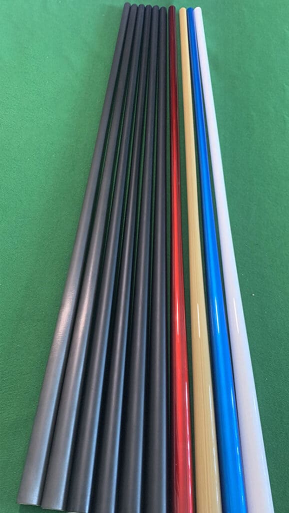 carbon fiber cue shaft blanks