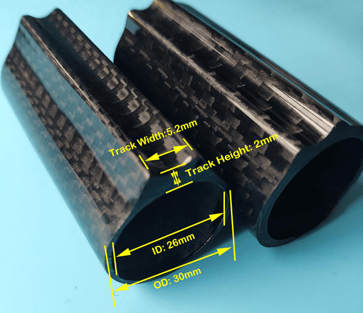 Special Shape of Carbon Fiber Tube for Sparegun