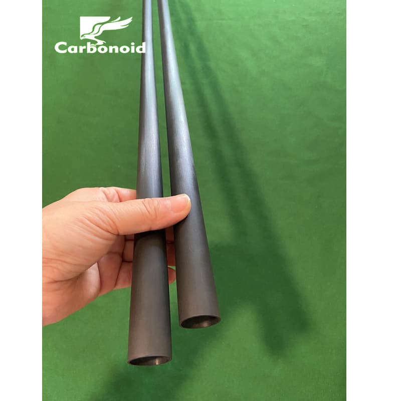 BLANK 12.4 mm Carbon Fiber Tubes for Pool Cue Shaft 