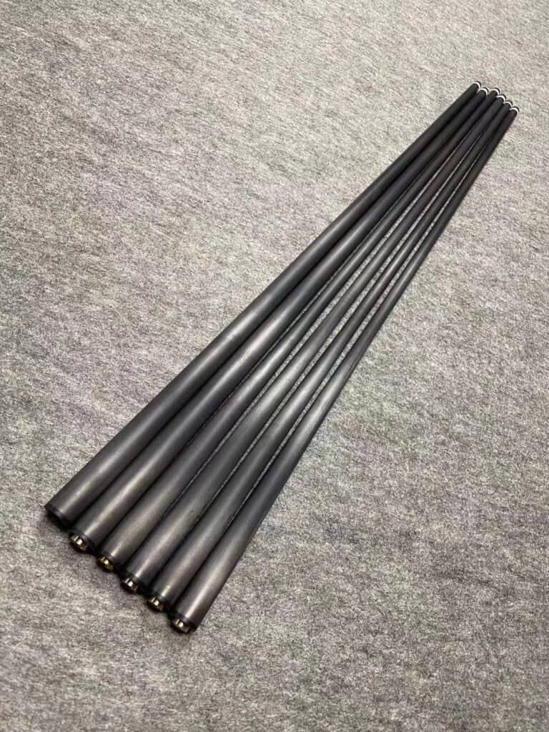 carbon fiber cue shaft 12.4mm